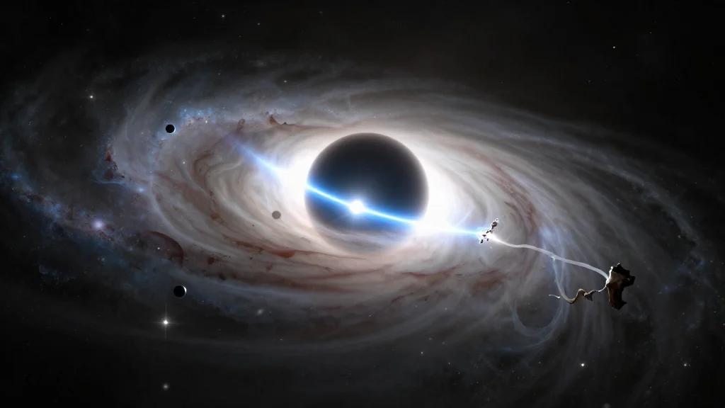 A Possible First-Ever Einstein Probe Observation of a Black Hole Tearing Apart a White Dwarf