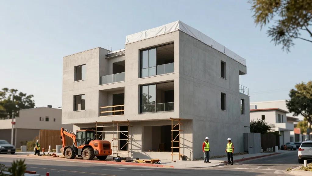 Three Small Houses Take Shape at 3120 Atwater Ave.
