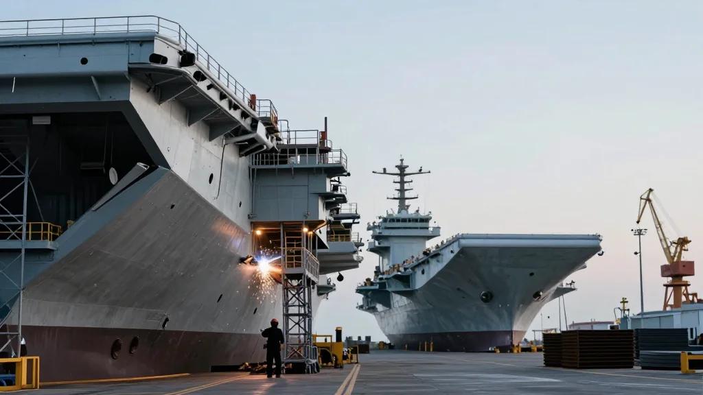 USS John F. Kennedy Construction Drags on 17 Years