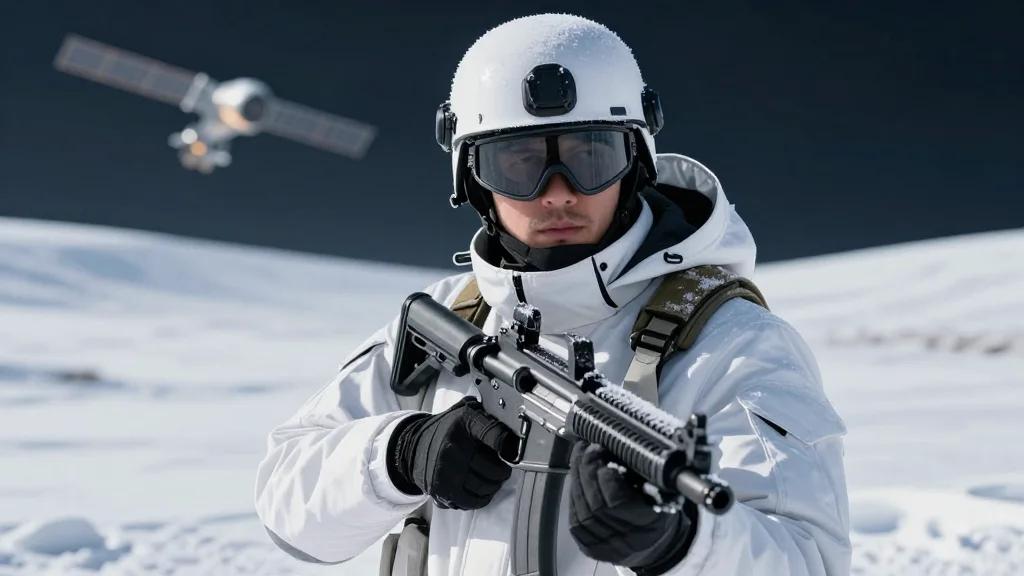 Official Trailer for Gnarly 'Winter: Battleground' AI Sci-Fi Action Movie