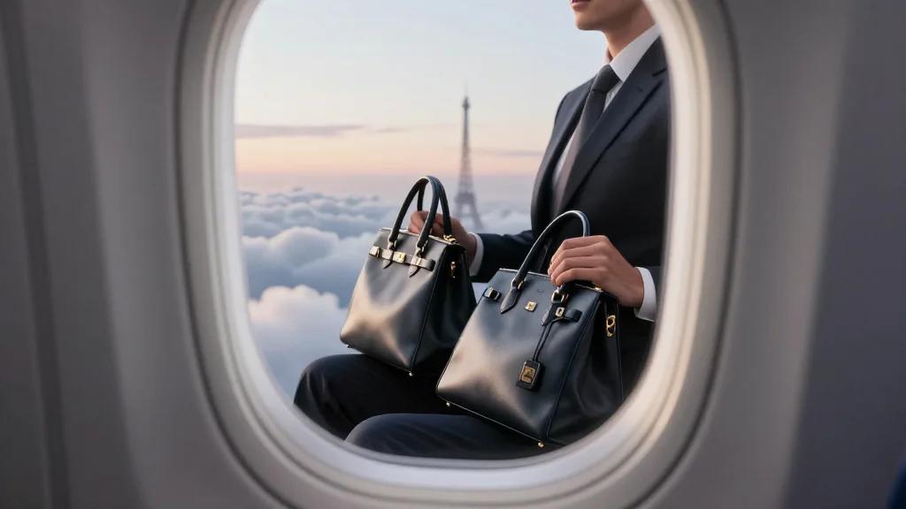 AA CEOs Return From Paris, Flaunting Gucci Bags