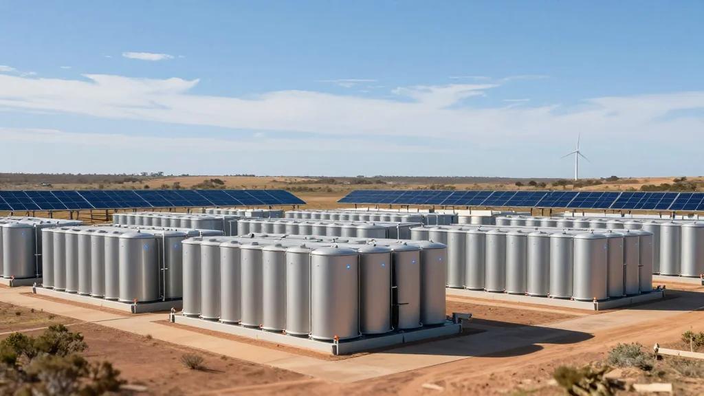 South Australia Begins Construction of 1,000 MWh Battery as 4-Hour Energy Storage System