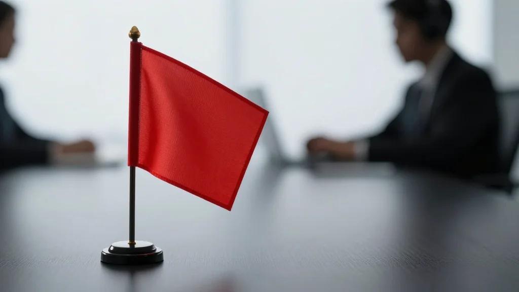 Two Red Flags Equal Unqualified Founder Leads