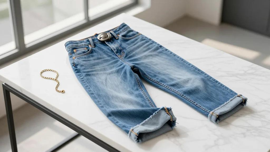 90s‑Era Cropped Jeans Surge Back Across Luxury and Fast‑Fashion Lines