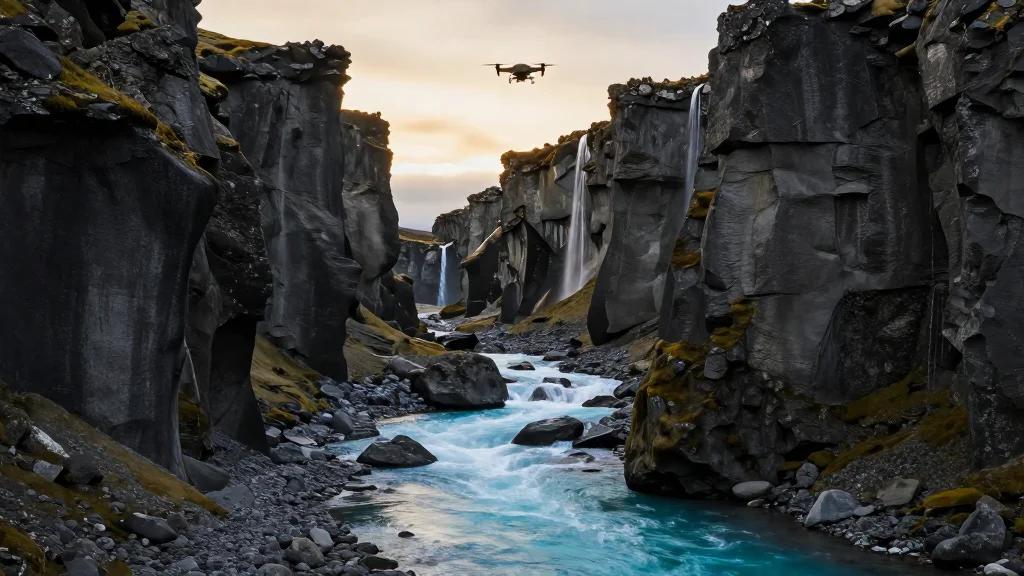 Filmmaker’s Five‑Second Drone Clip Unveils Iceland’s Hidden Canyon