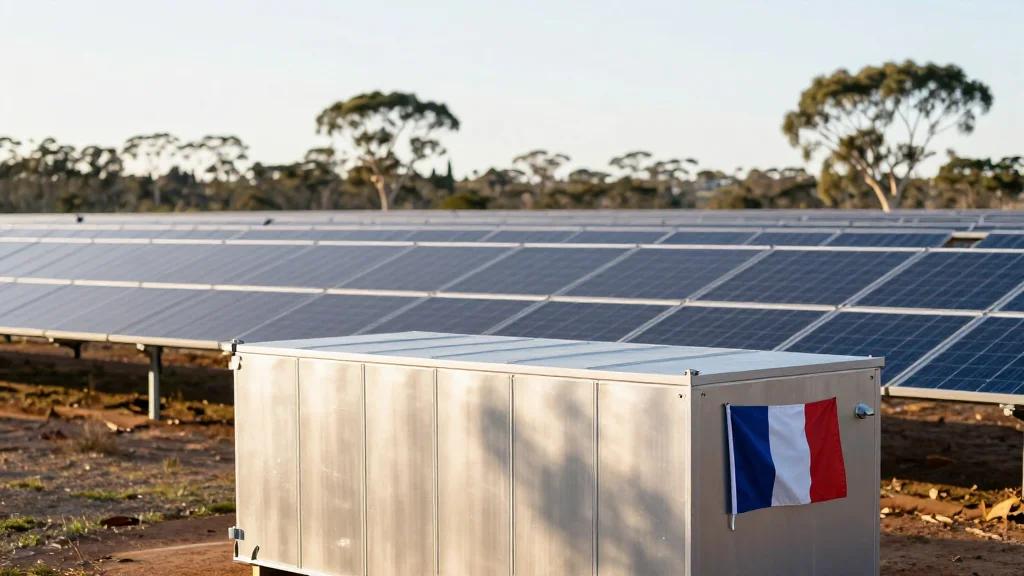 French Firm Pursues Approval for Australia's Biggest Solar BESS