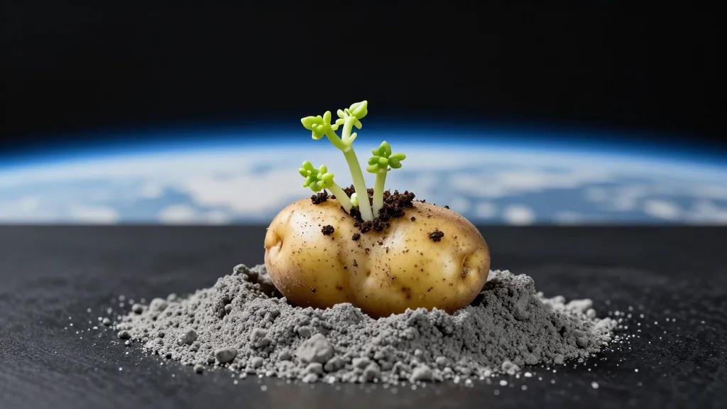 Can Potatoes Grow on the Moon?