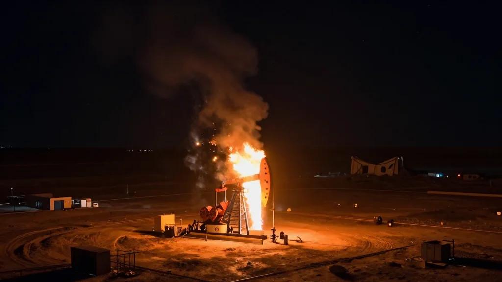 Satellites Spot Surge in Flaring After Iran Attack