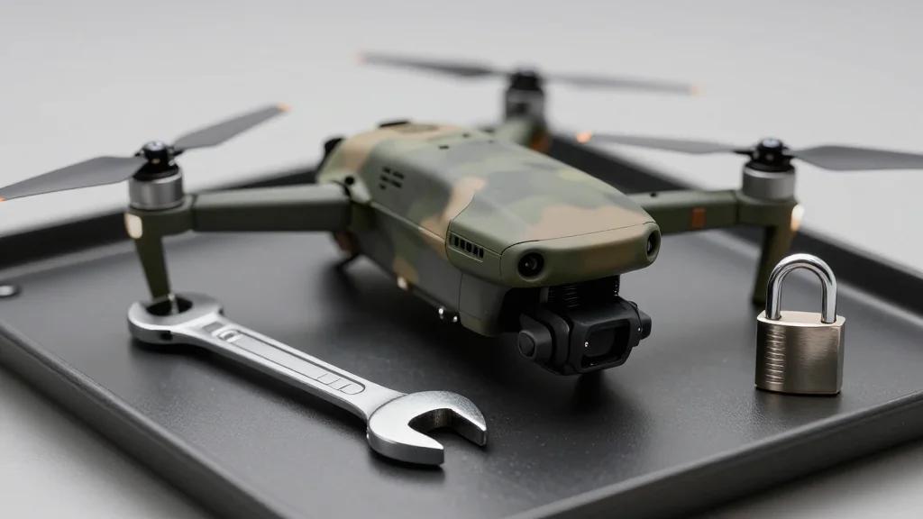 Locked Drone Frequencies Risk Jamming, Undermine Effectiveness