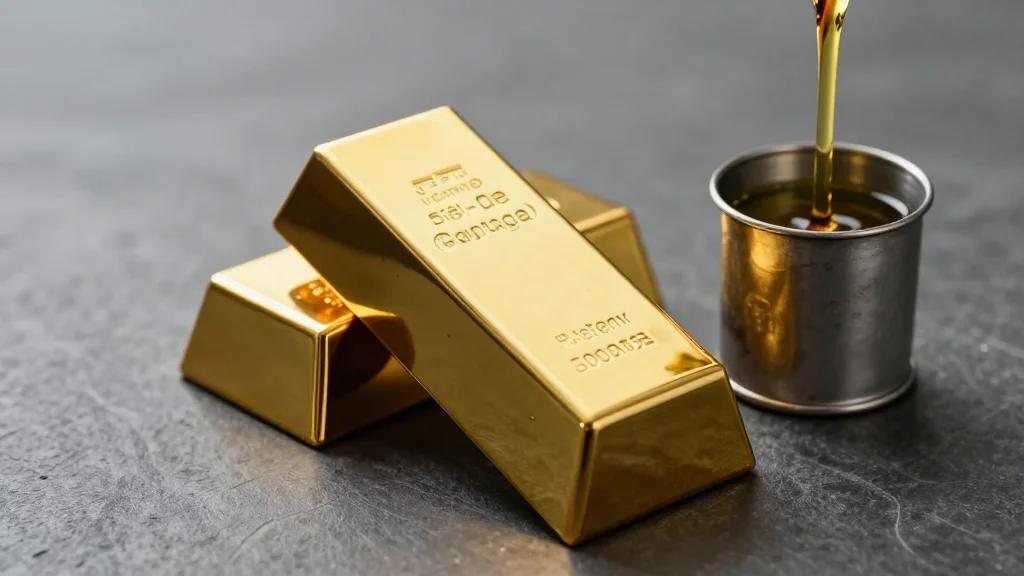 Gold Falls Sharply As Iran Vows To Fight Back Harder, Pushing Oil Prices Up Further