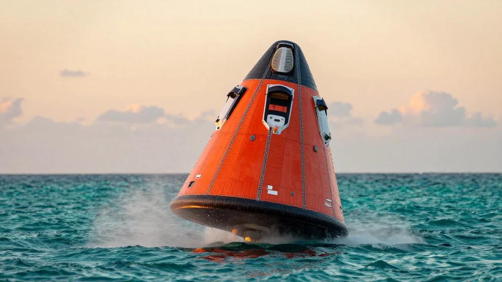 Orion Heat Shield Passes Reentry, Crew Remains Safe