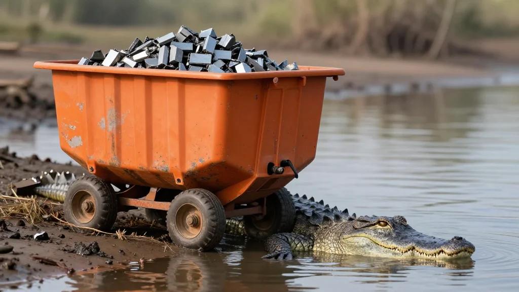 Crocodile Deaths Surge on Bangka Island as Illegal Tin Mining Destroys Wetlands
