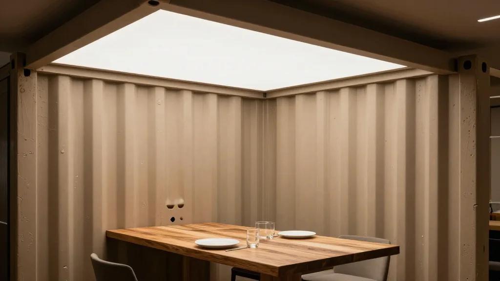 Shipping Containers Become Smart Infrastructure for Restaurant Design