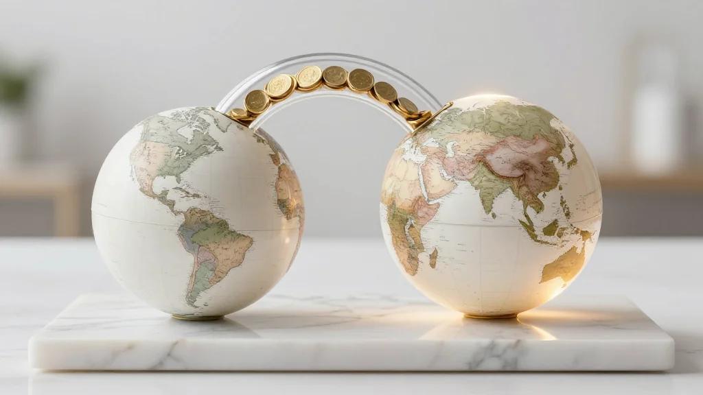 How Global Imbalances Ripple Across Nations