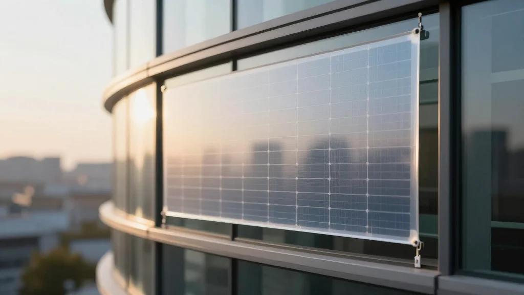 Hebrew University Team Develops Flexible Color Tunable Solar Window Technology