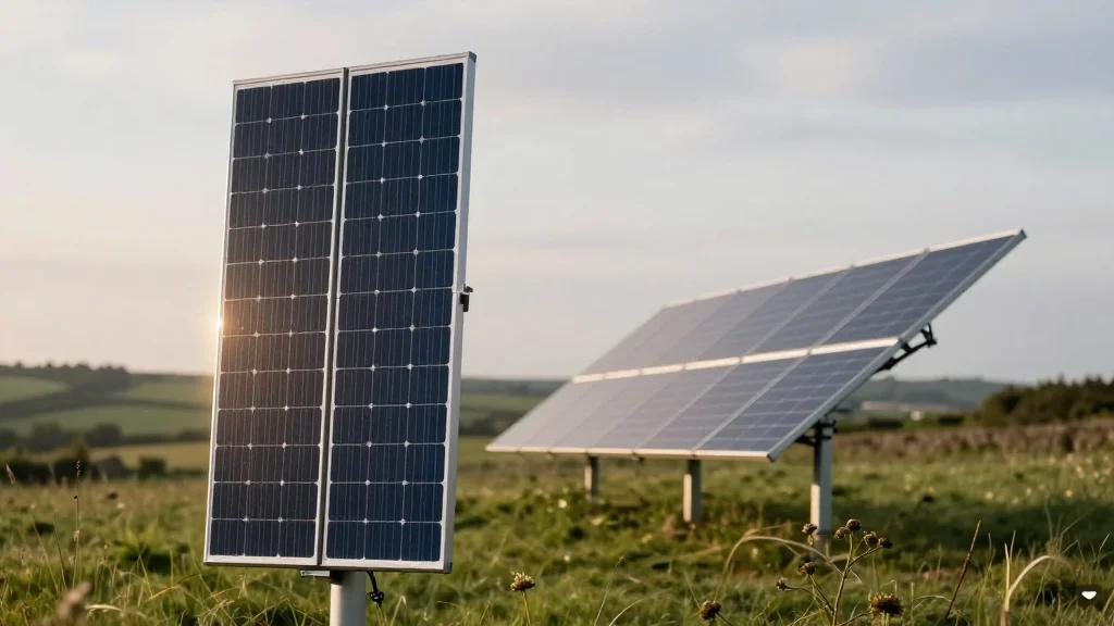 Vertical Bifacial PV Beats Tilted Systems in UK