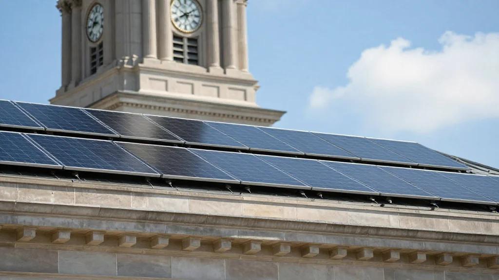 Illinois Courthouse Launches 1.3‑MW Solar Installation