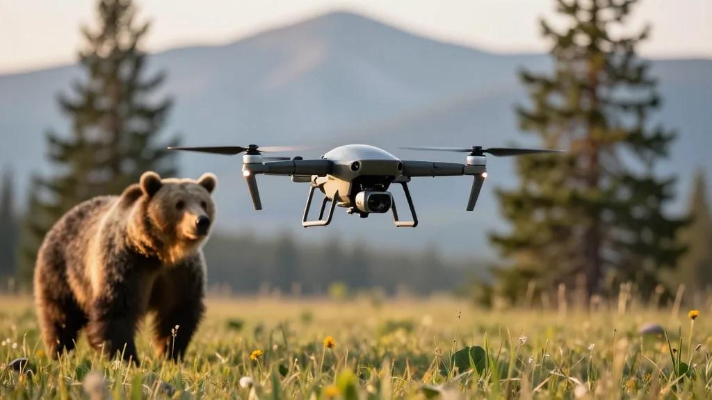 Drones Protect Humans and Keep Grizzlies Out of Trouble