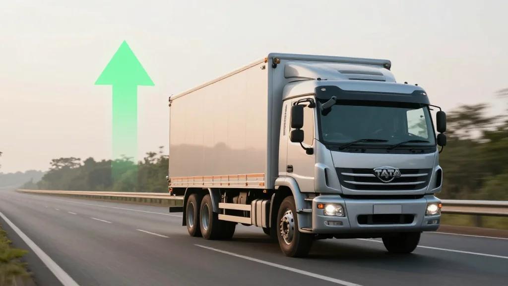 Tata Motors Shares Surge as CV and JLR Sales Data Bolster Investor Confidence