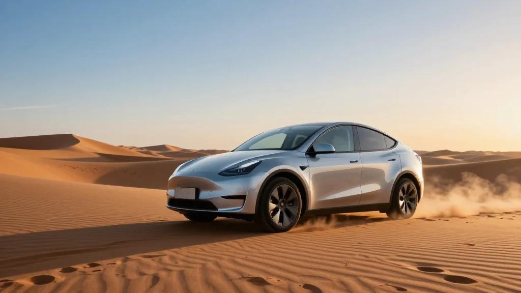 Tesla Model Y Conquers Sahara: 200-Day