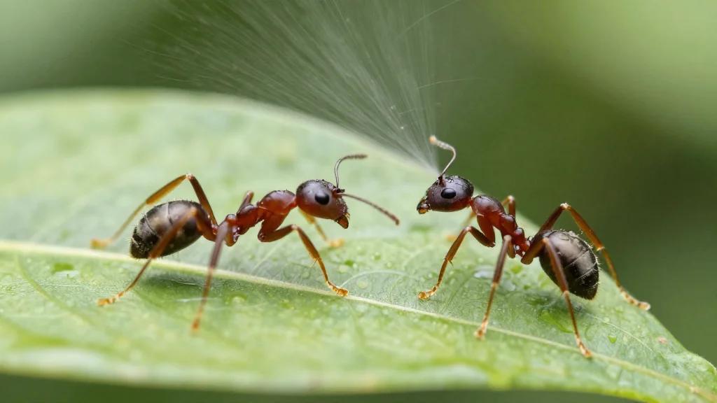 In the Desert, a ‘Cleaning Station’ for Ants