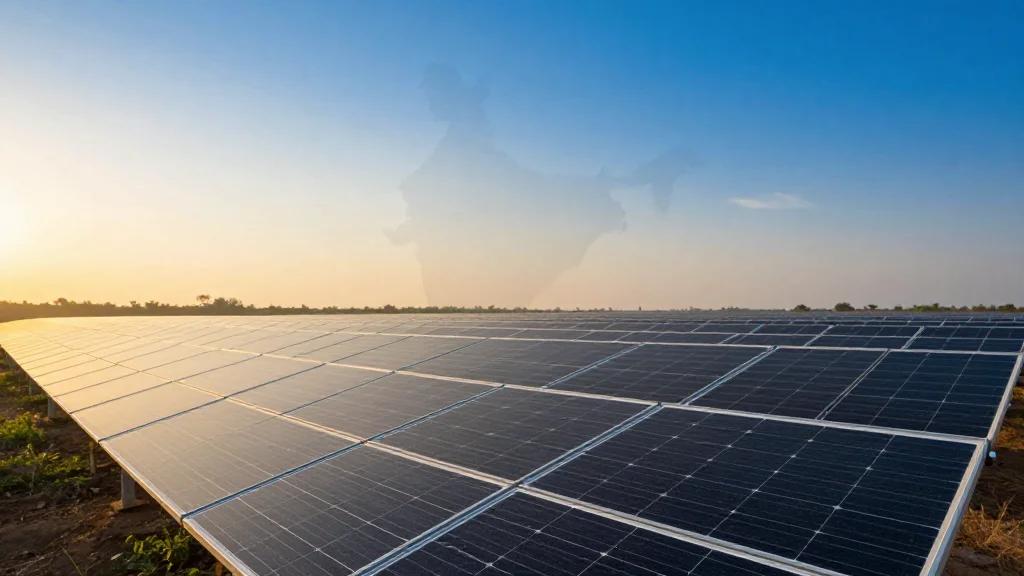 India’s Solar Boom Set to Outpace Coal by 2028
