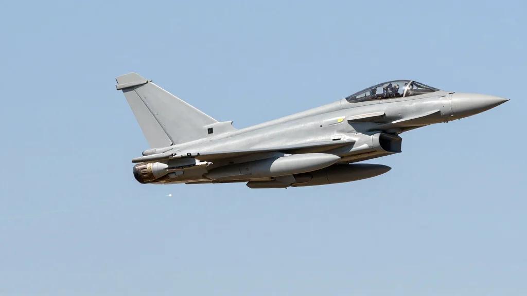 BAE Systems Tests APKWS Laser-Guidance Kit on RAF Typhoon Aircraft