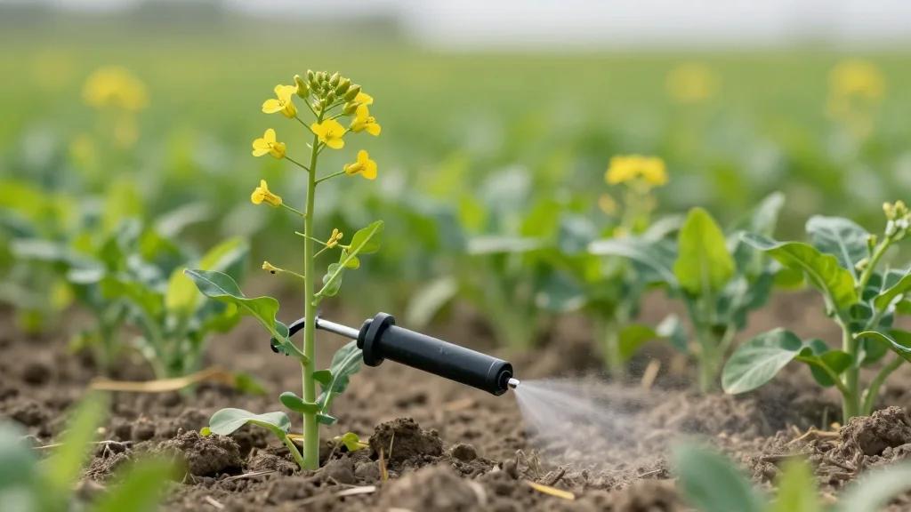 Nitrogen Placement Trials Show Side-Band N Cuts Canola Emergence without Lowering Yield