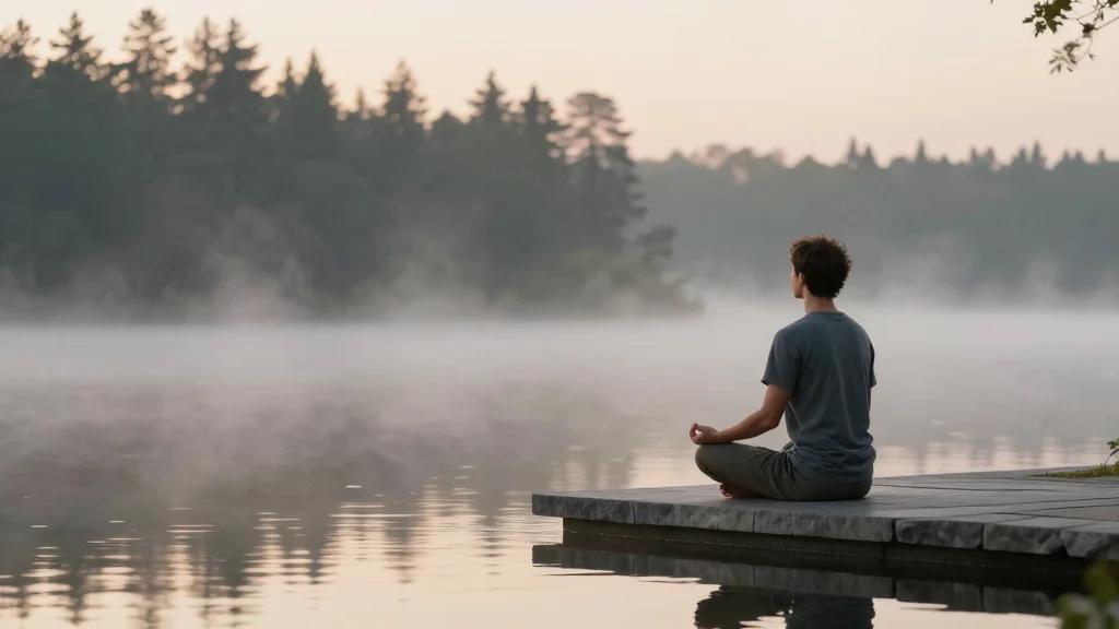 This Yoga Pose Is Perfect For Melting Away Stress & Tension Before Bed