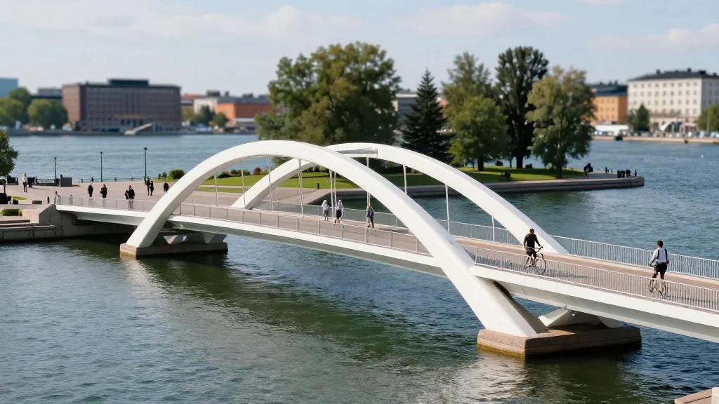 Helsinki Opens 1.2‑km Car‑Free Pedestrian Bridge, Redefining Island Travel
