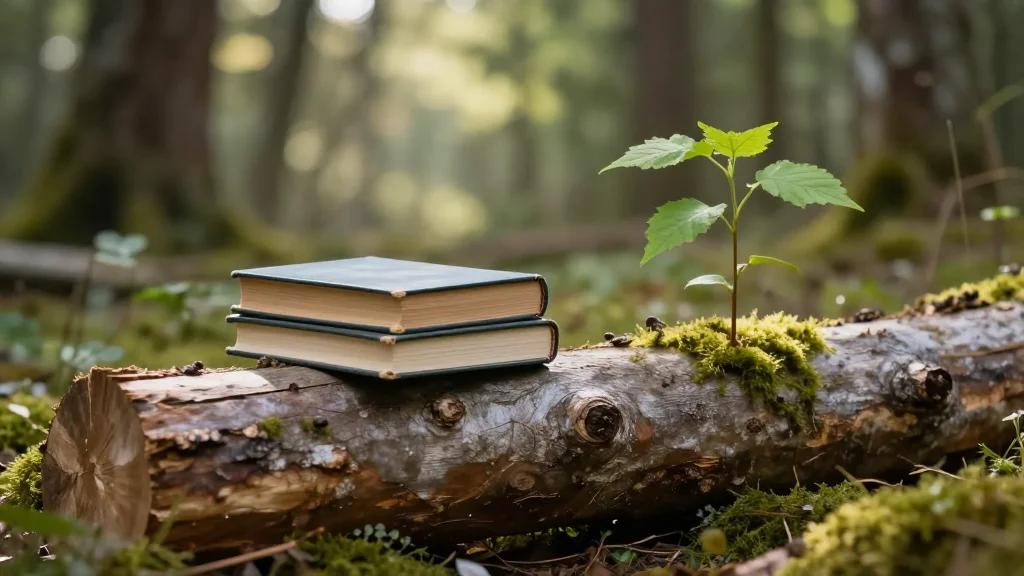 Happiness Grows With Trees and Books