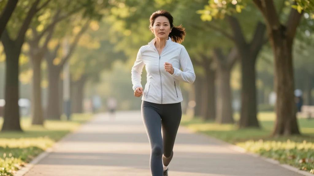Midlife Exercise Halves Women's Premature Death Risk