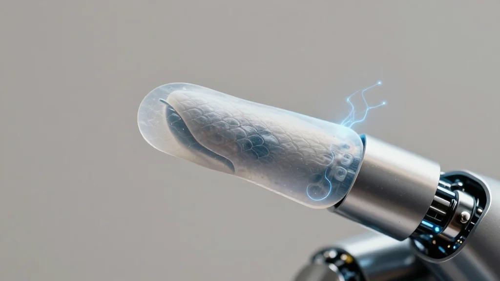 Shark-Inspired Electronic Skin Gives Robotic Hands the Ability to Sense Objects without Touching Them