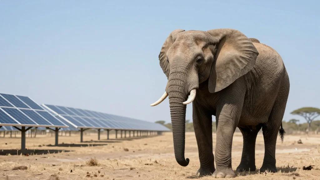 Sri Lanka’s 1,000‑Acre Solar Park Sparks Elephant Habitat Clash
