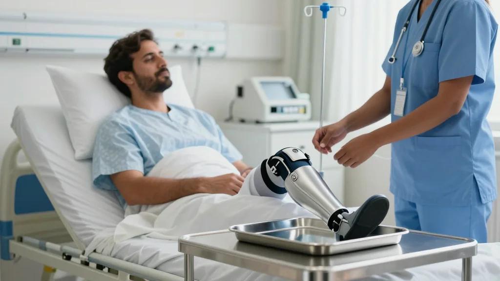 India Discharges Knee Replacements in Days, Not Months