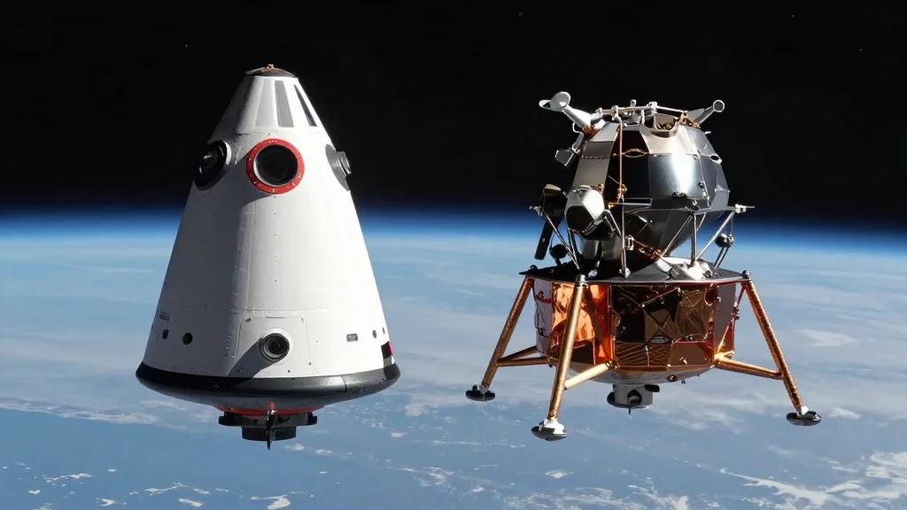 SpaceX, Blue Origin Compete For 'Artemis III' Mission