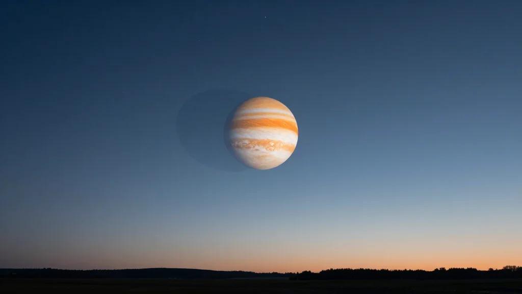 The Sky Today on Friday, April 10: Ganymede Shadow Crossing