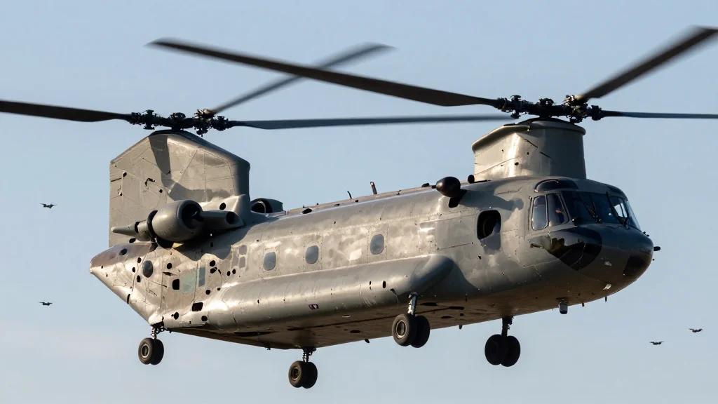 Chinook to Air‑Launch Drone Swarms, Optional Crewed Variant