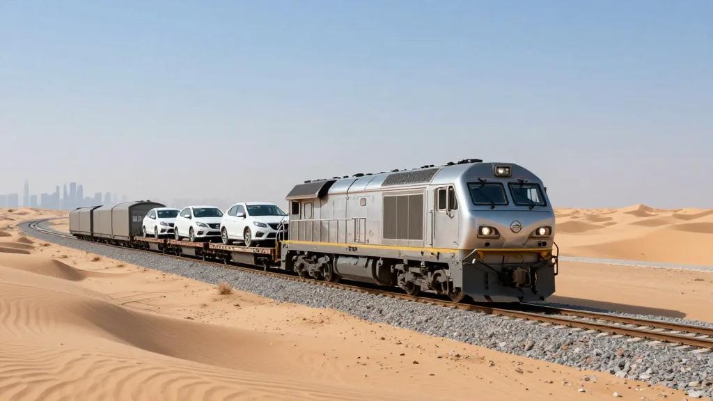 Etihad Rail Ships Nissan Cars by Train, UAE Marks First Finished‑Vehicle Rail Load