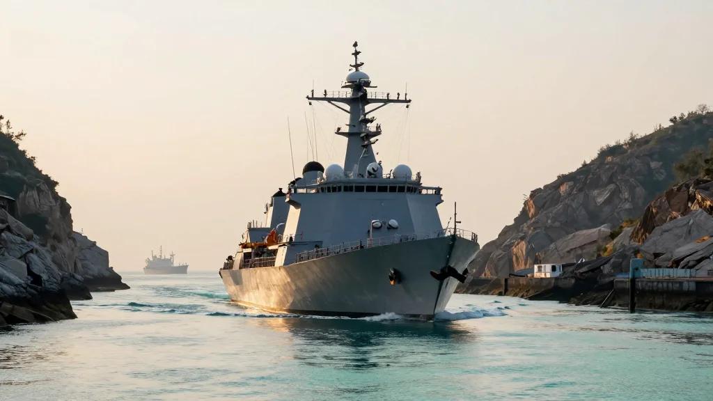 US Navy Holds Power to Shut Strategic Strait