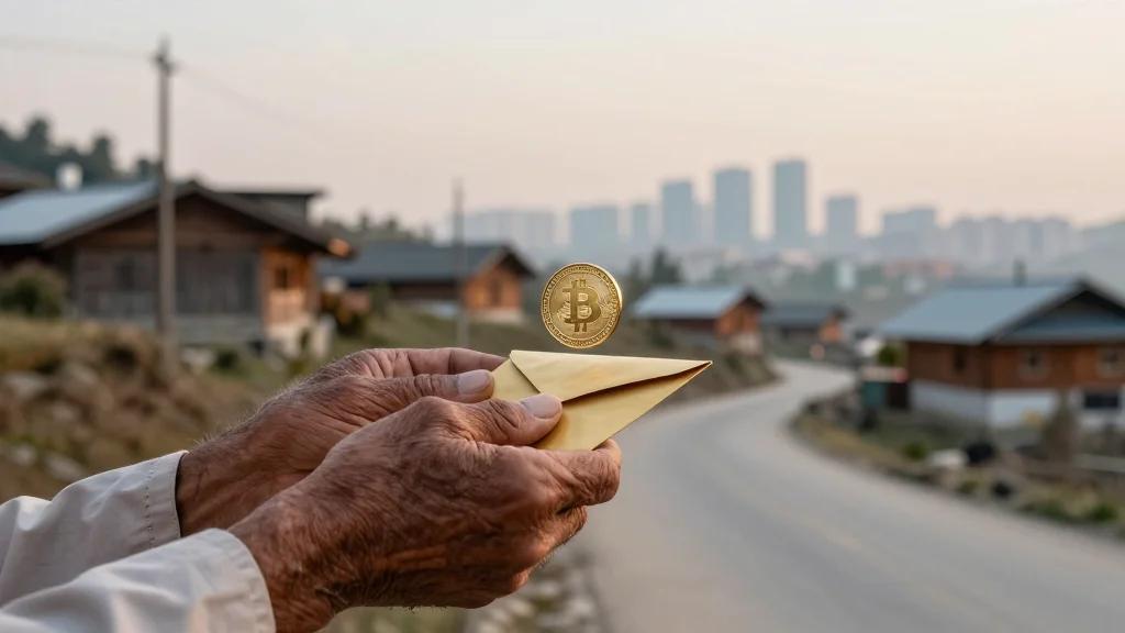 Poor Must Trek Days Just to Send Money Home