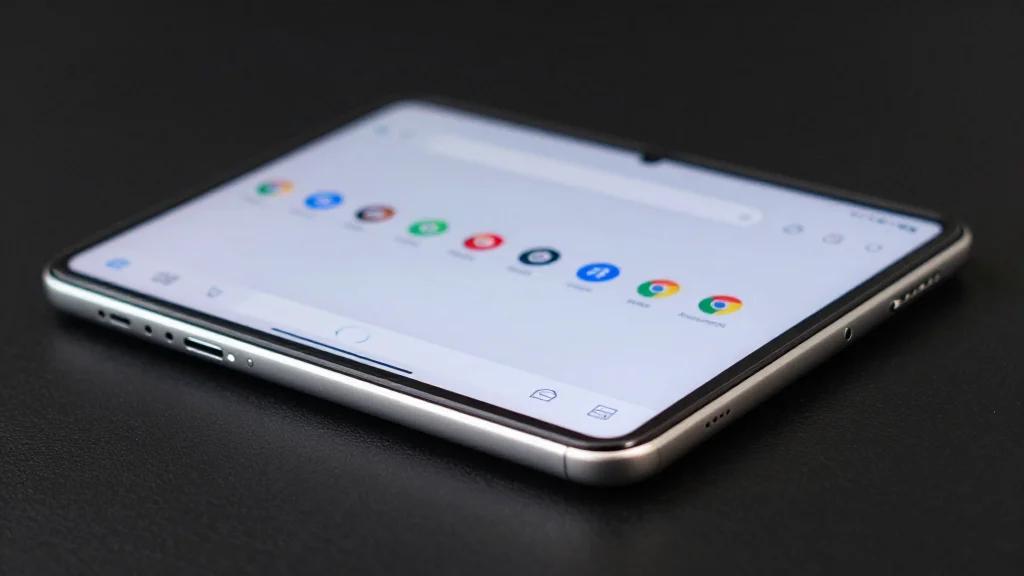 Android Tablets and Foldables Are Getting a Chrome Bookmark Bar