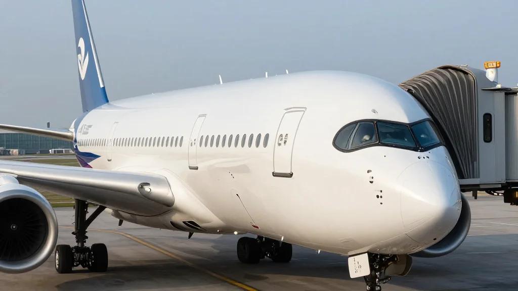 China Airlines Airbus A350-1000 Grounded After Jetbridge Tears Cabin Door Off Its Hinges