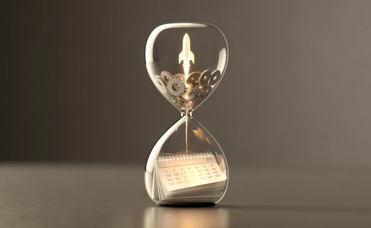 Growth Depends on Uncontrollable Calendar Time, Not Just Action