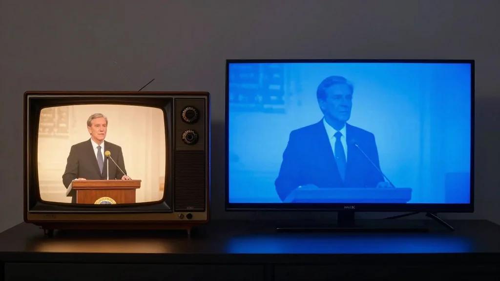 C-SPAN2 Replays Past Presidents, Highlighting Stark Contrast
