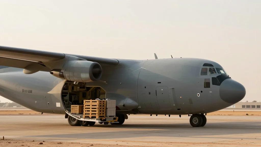 US Flights Confirm Ongoing Middle East Supply Efforts