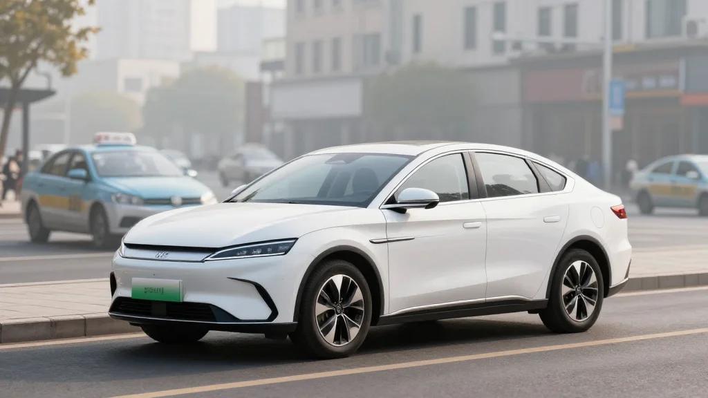 China’s Taxis Shift From VW to BYD Electric