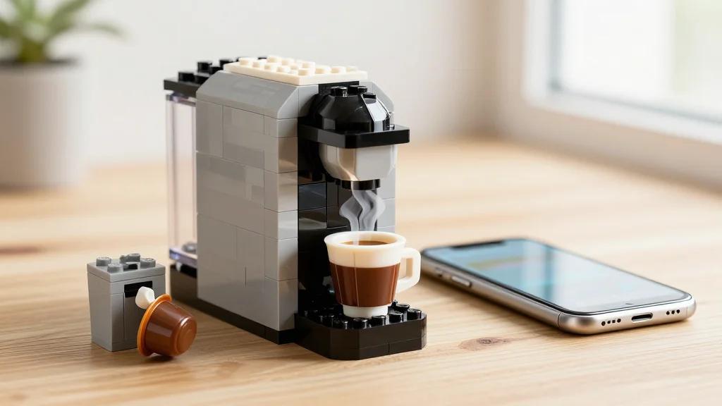 LEGO Coffee Factory Automates Your Morning Brew