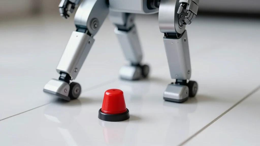 Weak Robots Still Pose Harm—Missing Stop Button