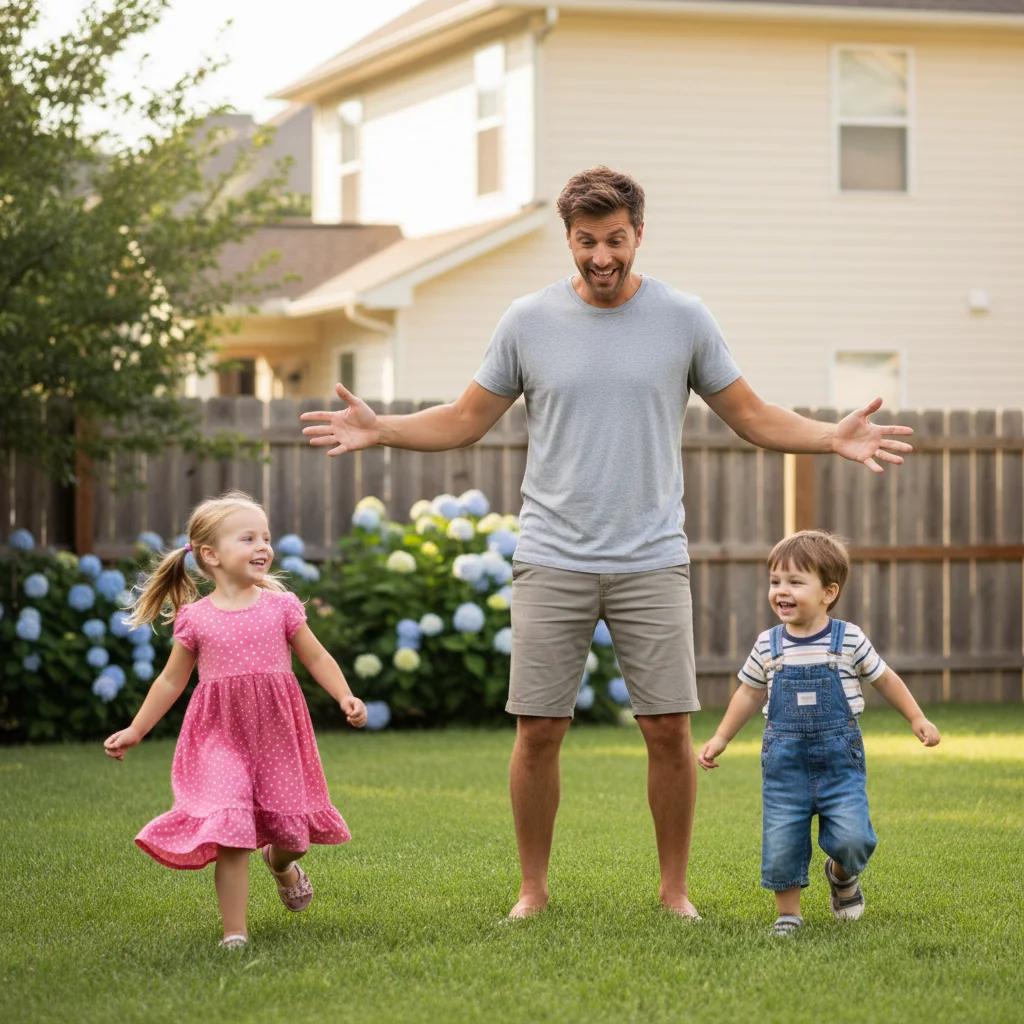 Kids Sprint Opposite Ways, Chaos Captured Live